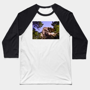 A view of Ceremonial Rock Baseball T-Shirt